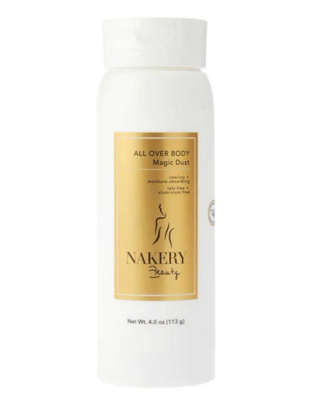 Nakery Beauty All Over Body Magic Dust ~ moisture wicking /absorbing powder 4 oz